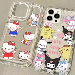 Sanrio Rabbit Hello Kitty Case for Samsung Galaxy A15 A55 A05 A05S A14 A24 A13 A23 A73 A12 A22 A32 A52 A52S A72 A31 A51 A71 Capa