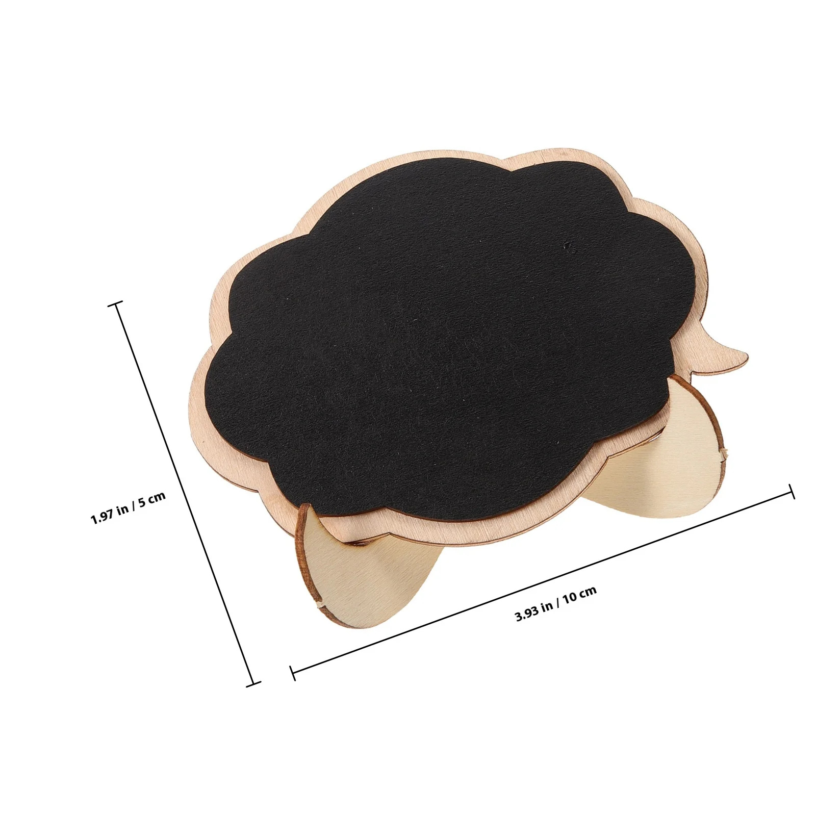 20 قطعة سبورة خشبية صغيرة علامة سبورة صغيرة لقائمة عرض الرسائل ديكور سطح المكتب في محلات المكاتب والمنازل #6