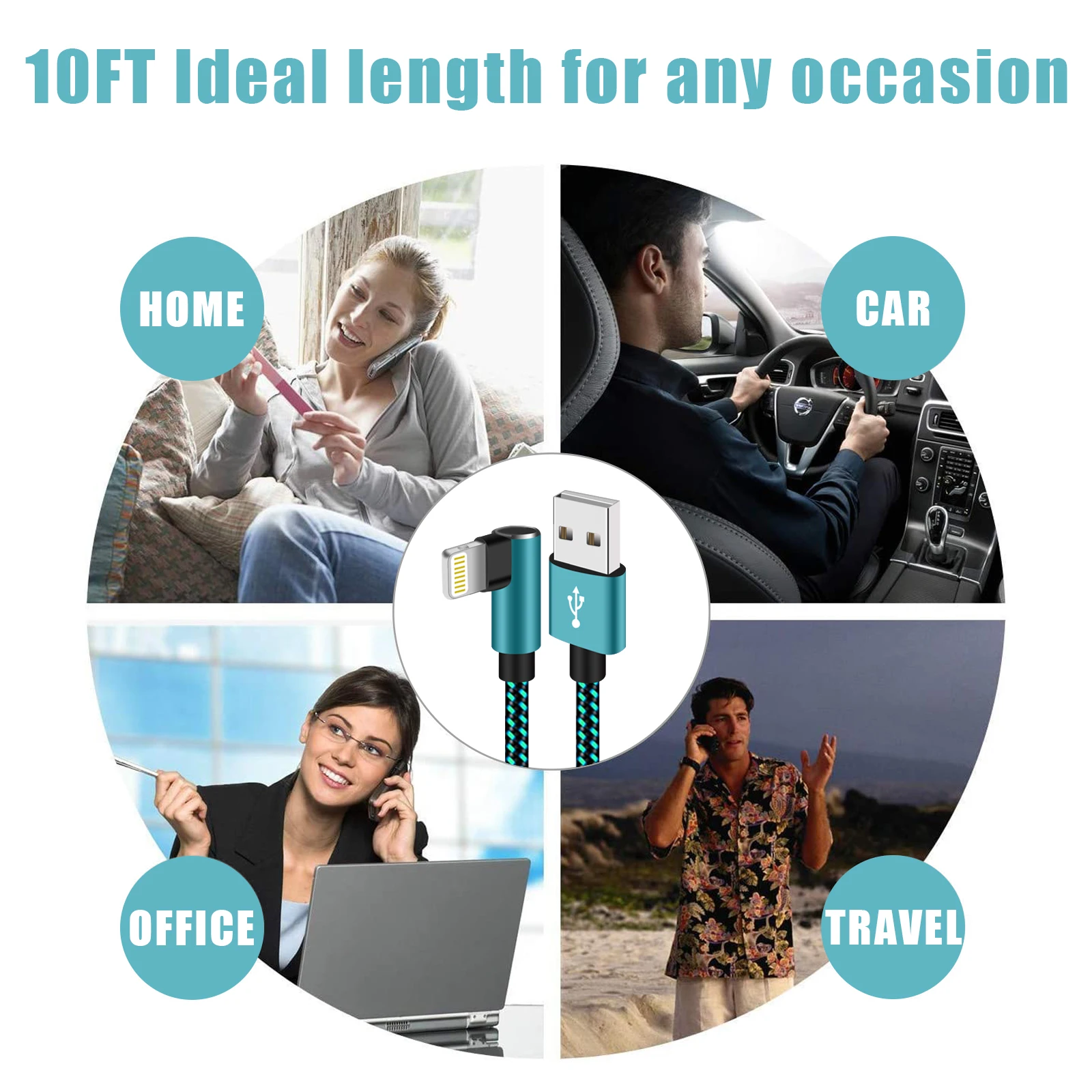 Anseip Usb Cable 90… - image