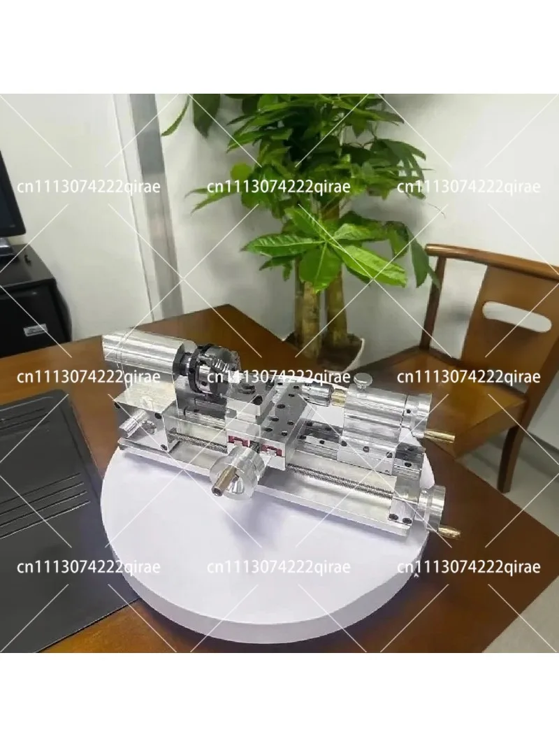 Mini Woodworking Lathe 100-2500RPM Portable Multi-Functional Household Micro Lathe 110-220V