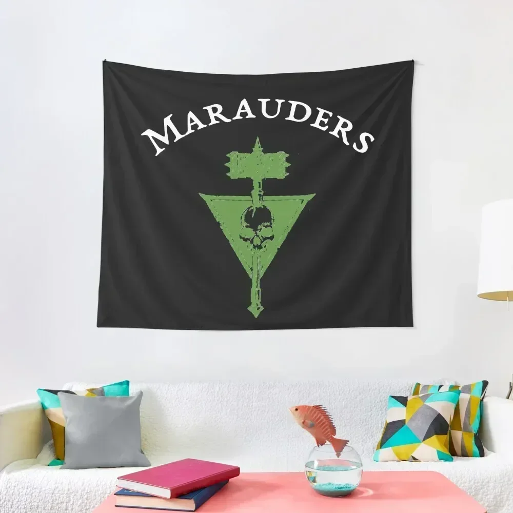 New World Marauder Emblem Tapestry Decor For Room Aesthetic Home Decor Room Decorations Aesthetic Tapestry