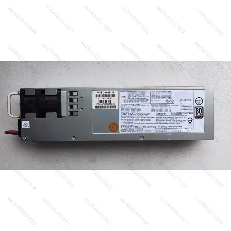 

99%new PWS-2K03P-1R 2000W power supply