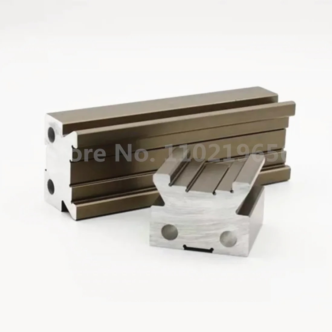 Pneumatic Slitting Machine Round Blade Holder Support Aluminium Alloy Guide Rail Length 10cm/30cm/1m