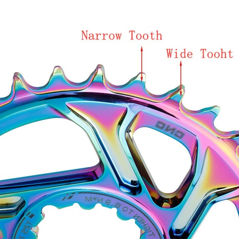 SNAIL Bicycle Chainring Wide Narrow Teeth Chainwheel 30-40T Crankset Crown for Sram 11/12S NX XX XO GX Single Disc Parts