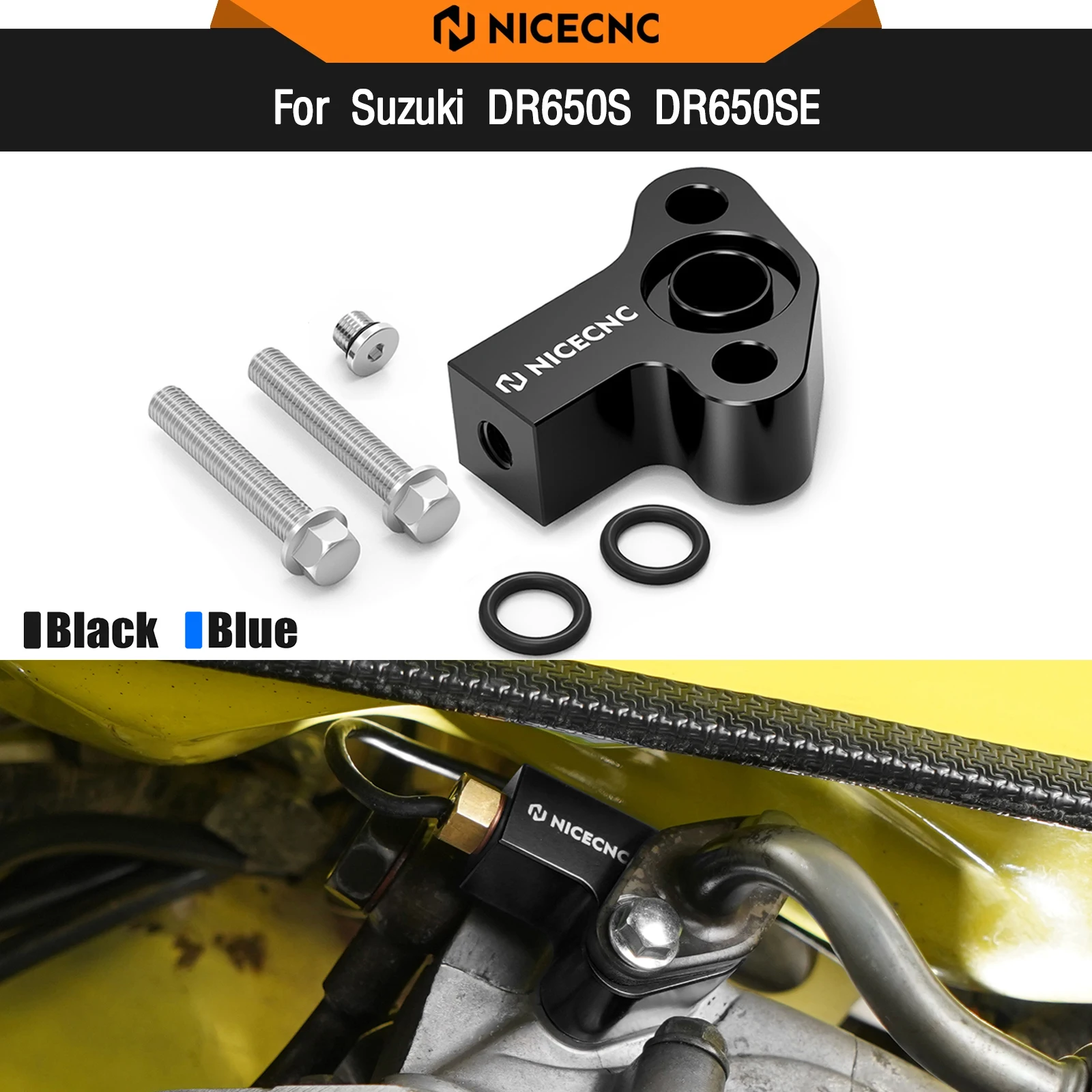 

For Suzuki DR650S DR650SE DR650S/SE 1996-2024 Oil Temperature Sensor Adapter DR 650 S DR 650 SE DR650 S DR650 SE DR 650S 650SE