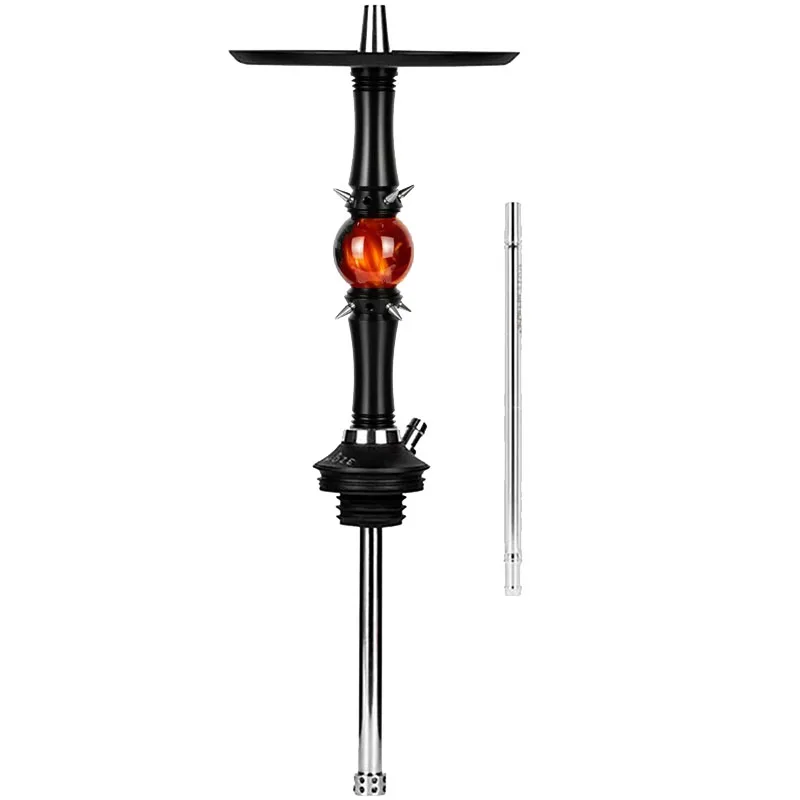 Planet Aluminum Alloy Hookah Set with Large Smoke Pot and Arab Hookah Accessories
