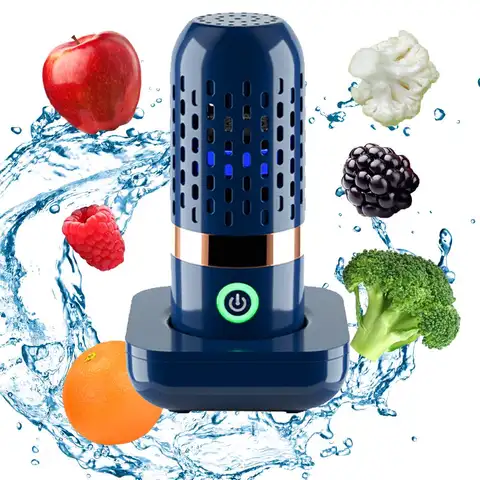 Vegetable and Fruit Cleaning Machine, Fruit and Vegetable Washer, Fruit Cleaner, Fruit Purifier, Waterproof Fruit Cleaning Device