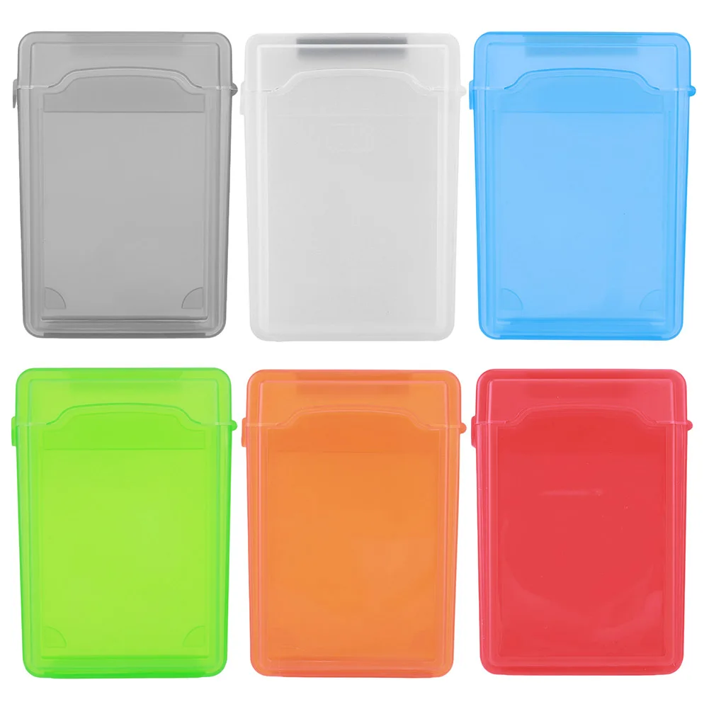 

3.5 Inch IDE SATA HDD Hard Drive Disk Storage Box Case Cover Shockproof Plastic HDD Caddy Case HDD Case Shell HDD Enclosure Case
