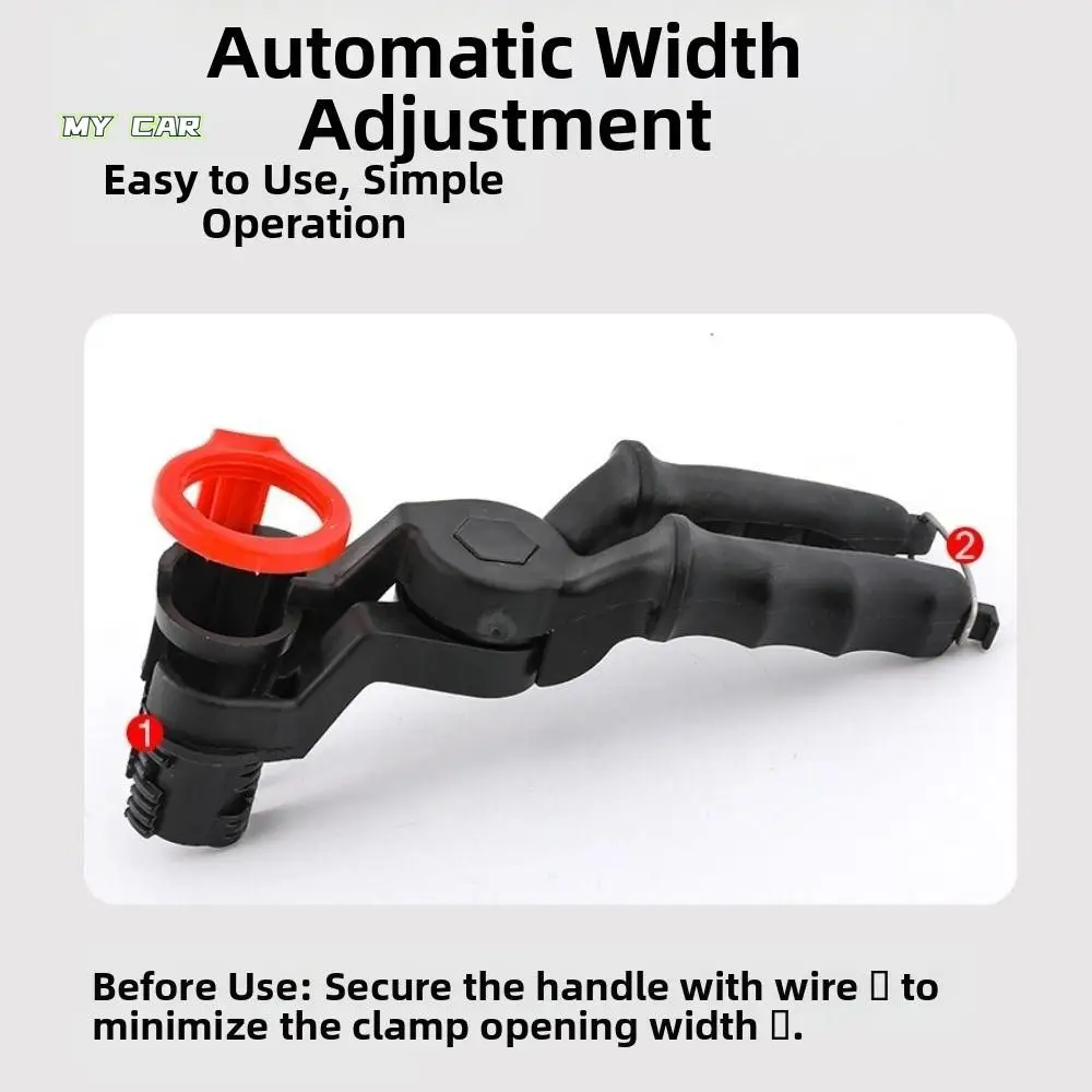 

Adjustable Bracket Car Engine Oil Funnel Set Threaded Type Precision Clamp Car Refueling Funnel Leak-Proof Quick installation