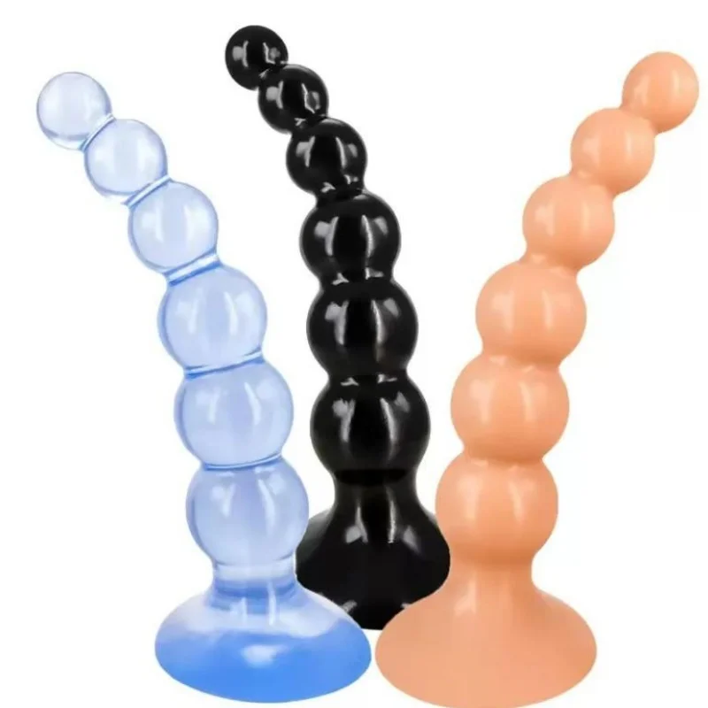 5/6 Ball Anal Beads Sex Toys Soft Anal Plug Dildo with Suction Cup Female Masturbator G-Spot Massager Vaginal Anus Stimulator 18 - view 6
