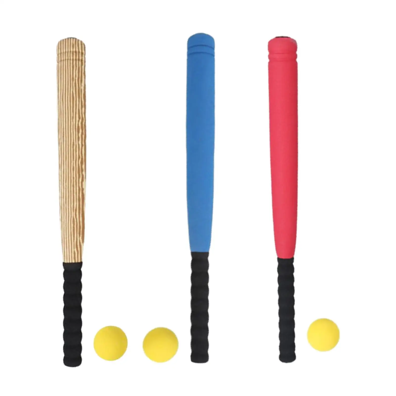 Baseball Bat Ball Set 21 inch Funny Games Kids Bat for Adults Kids Lightweight Baseball Bat with Training Ball