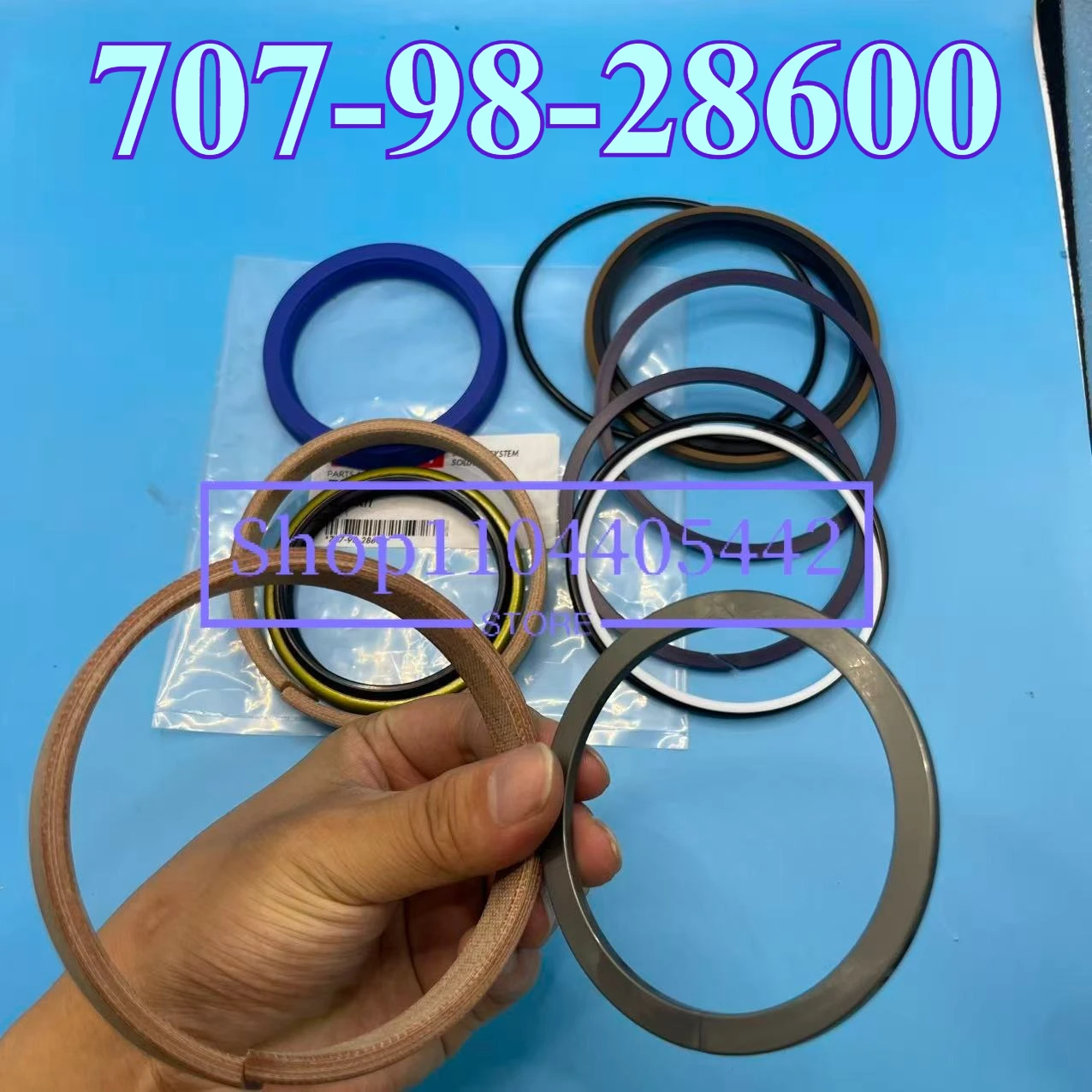7079828600 LIFT CYLINDER SEAL KIT 707-98-28600 FOR BULLDOZER D60P-12 D65P-12 D65E-12 D65PX-12 D65EX-12 D85E D85ESS-2