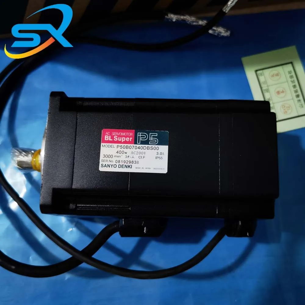 P50B07040DBS00 400 واط AC200V سانيو دينكي محرك سيرفو P50B07040DBS00 400 واط AC200V يعمل بشكل جيد