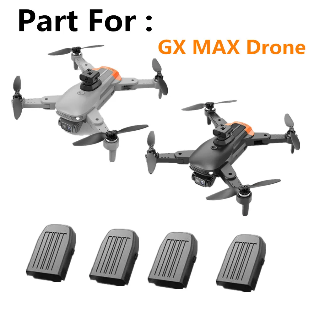 GX MAX Drone Accessories 3.7V 1800mAh  / GPS 7.4v 3000mAh Li-Poly Battery / Propeller Blade / For GX  MAX Drone Spare Parts