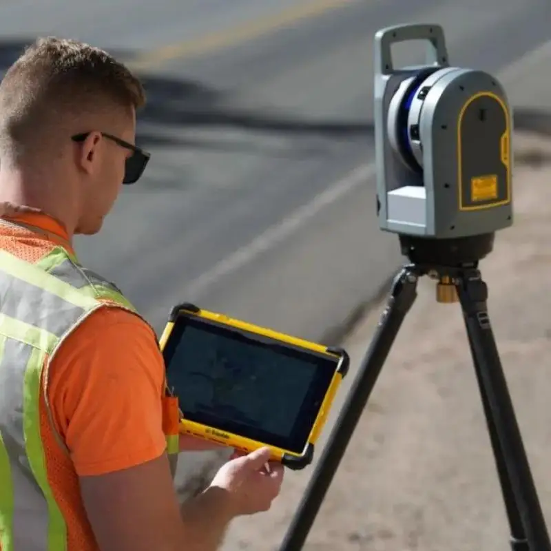 نظام المسح بالليزر ثلاثي الأبعاد Trimble X9 عالي الجودة من KIC، ماسح ضوئي للمسح الضوئي اقتصاديًا لـ Topographic General Digital Sur