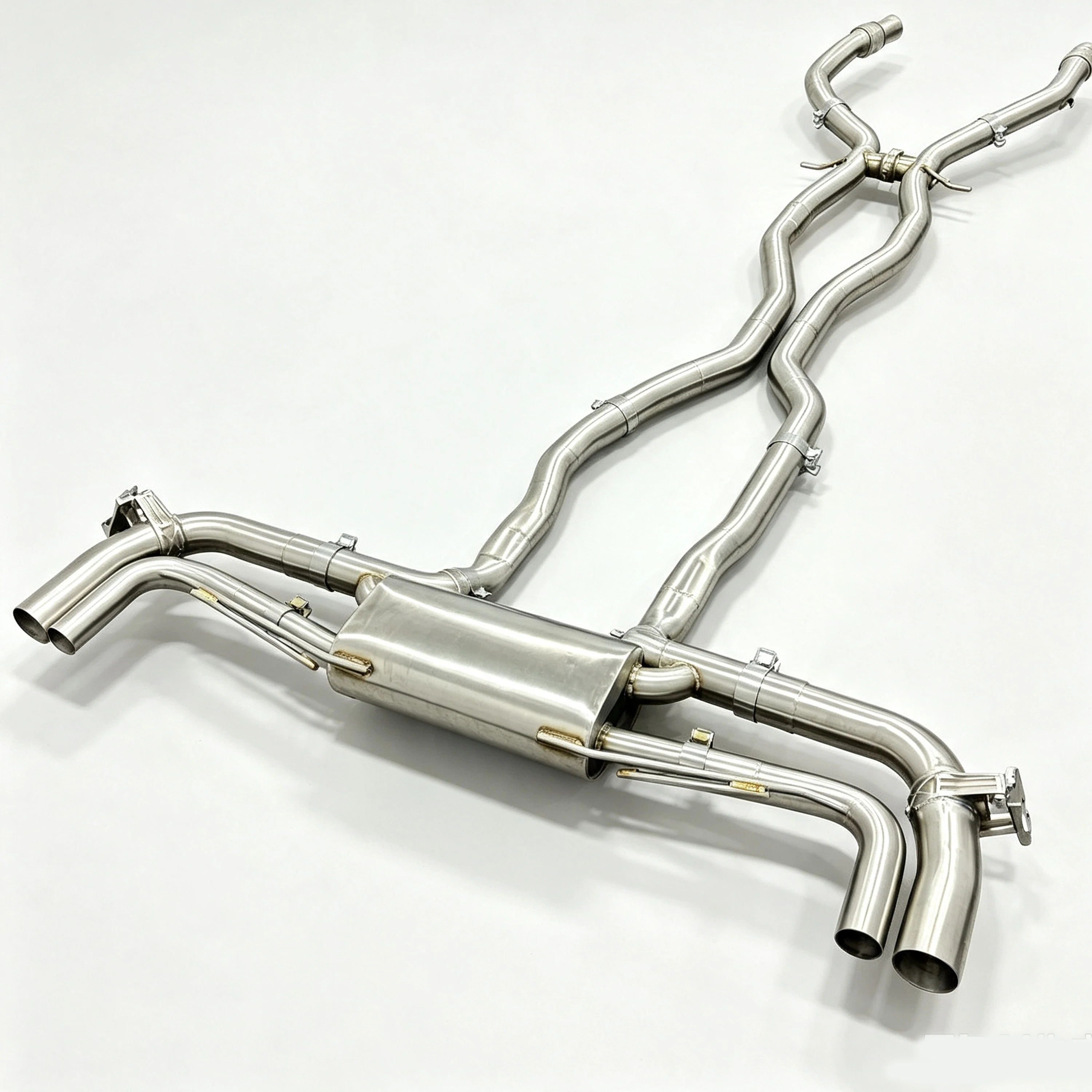 Geeignet für Benz GLE63 4.0T Catback-Auspuffrohr mit Ventilsteuerung – Detail 6