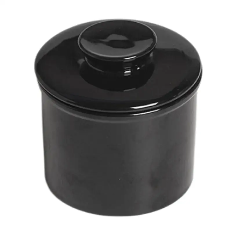 

Современный круглый фарфоровый держатель масла, кухонные аксессуары, фермерский керамический держатель масла, французская тарелка для масла