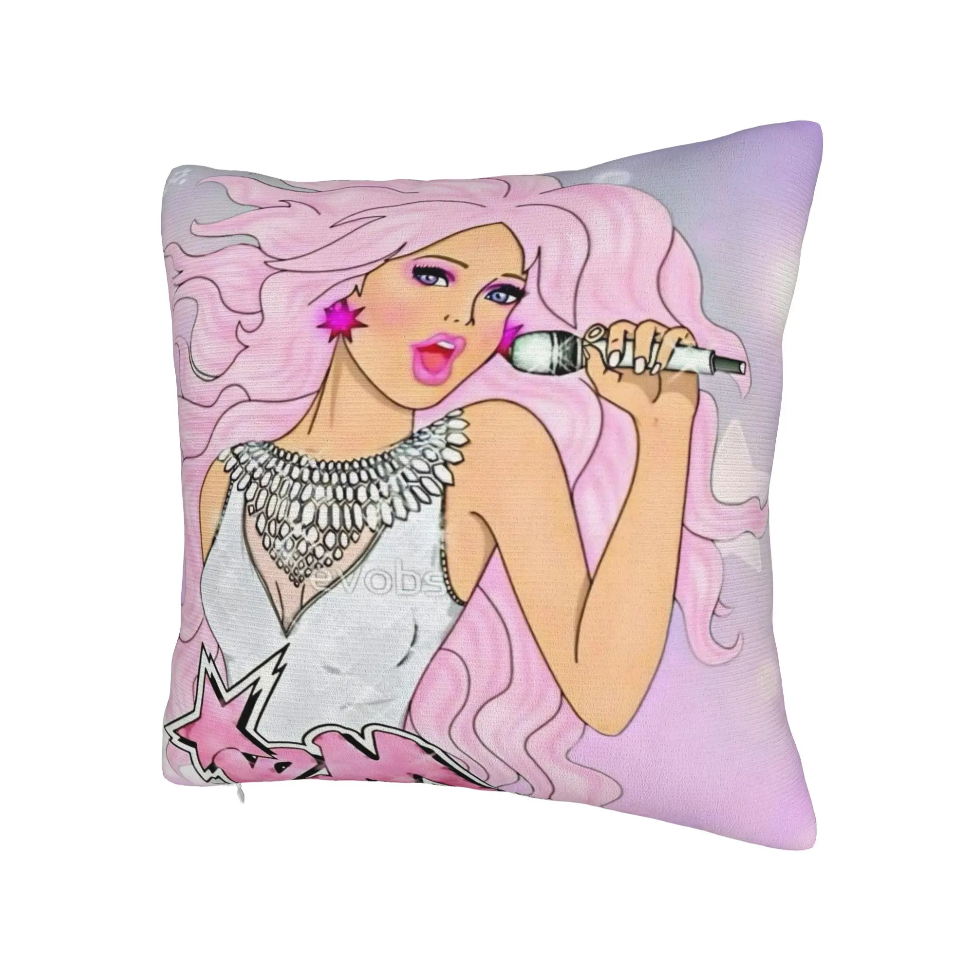 Decorative Pillow Cover Jem And The Holograms Product Sofa  Pillow Case Cover Zipper Multi-Size