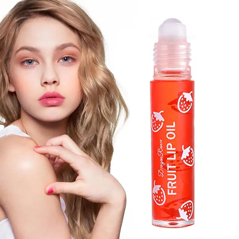 Transparante Roll-On Lipgloss Hydraterende Lip Olie Balsem Lip Make-Up Primer Hydraterende Lip Glow Oil Met Fruitige Smaken Voor Vrouwen