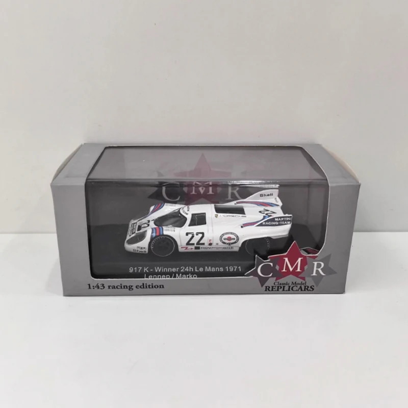 

CMR Diecast 1:43 Scale 917K #22 1971 Alloy Racing Car Model Finished Simulation Collection Decoration Boy Gift Display
