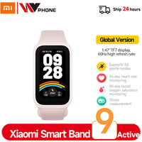 Global Version Xiaomi Smart Band 9 Active 1.47'' TFT display Up to 18-day battery life Xiaomi Band 9 Active Mi Band 9 Active