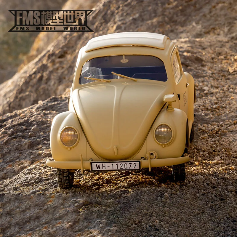 Fms1:12 Simulazione proporzionale Beetle 2.4g Telecomando Classico cambio a quattro ruote motrici Modello di auto Rc professionale