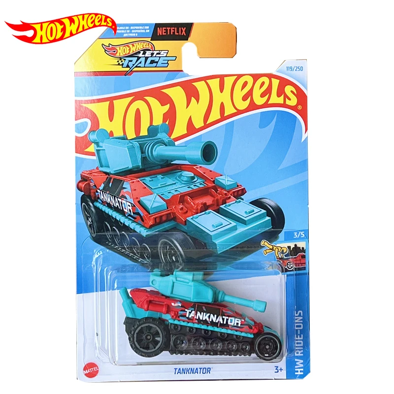 Hot Wheels-Jouet de voiture en métal moulé sous pression pour garçons, véhicule de course, modèle similaire, collection de voitures, cadeau