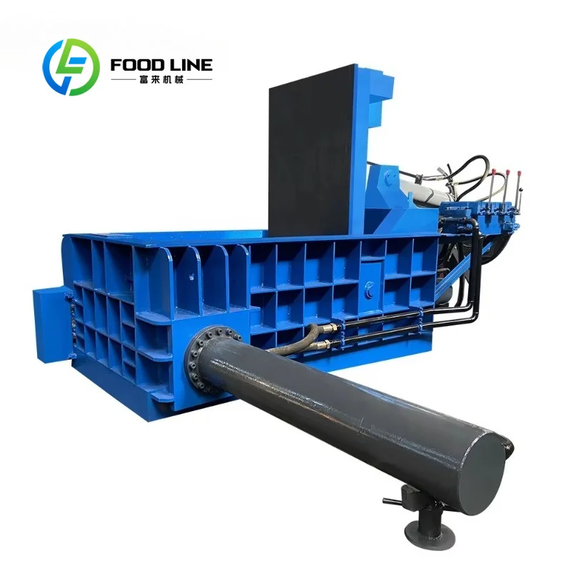 Customize Heavy Duty Horizontal Hydraulic Scrap Metal Compactor Baler, Waste Aluminum Iron Steel Metal Recycling Baling Press