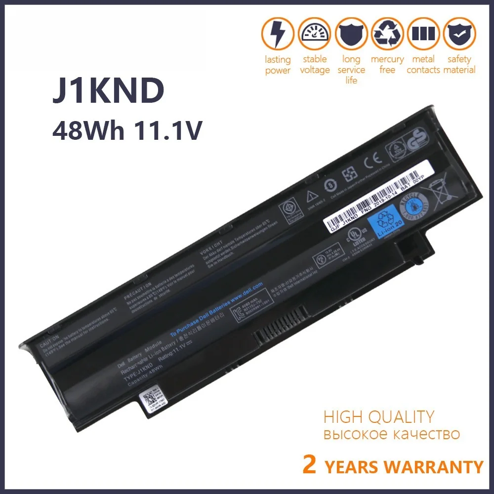 

New Genuine J1KND Laptop Battery for DELL Inspiron N4010 N3010 N3110 N4050 N4110 N5010 N5010D N5110 N7010 N7110 M501 M501R M511