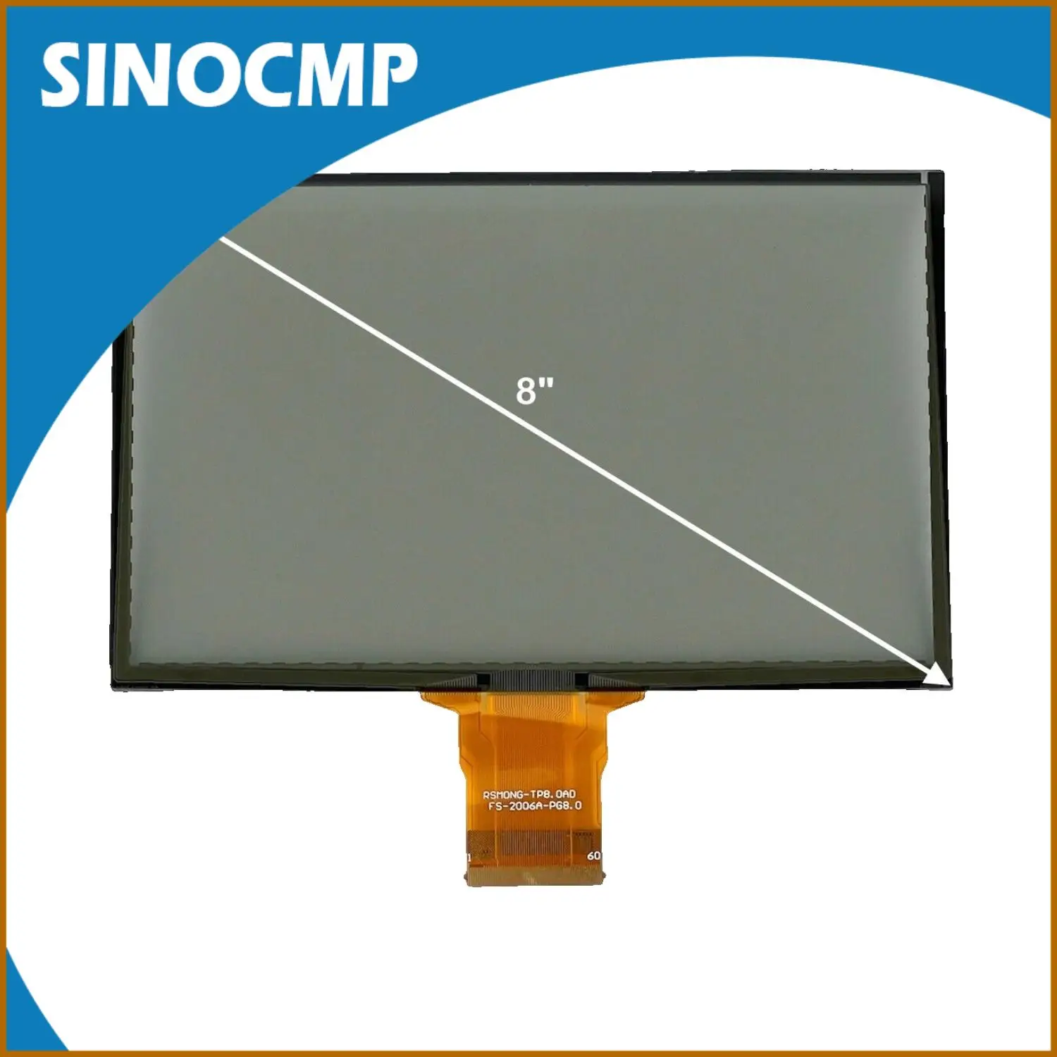 

8-дюймовый ЖК-монитор и сенсорный экран для Ford F-250 Super Duty F-350 F-550 SYNC 3, запасная часть для радиоприемника 2013-2018 LQ080Y5DZ05