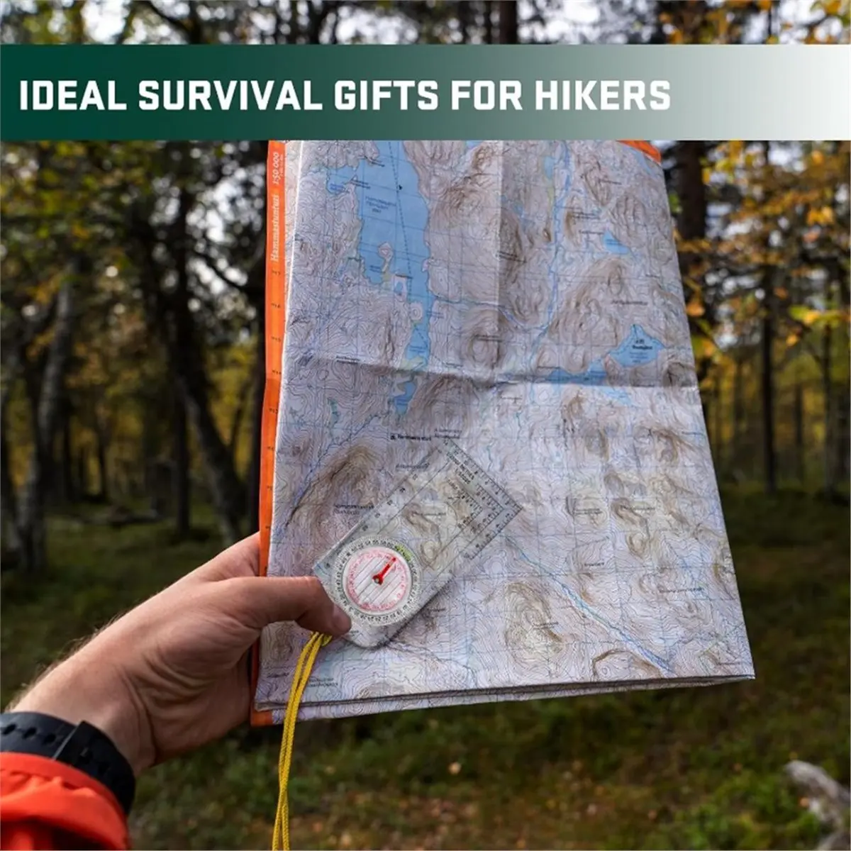 Best sales 2026 Multifunction Compass with Scouting Scale and Map Measurer for Outdoor Navigation Hiking Camping Survival Gear