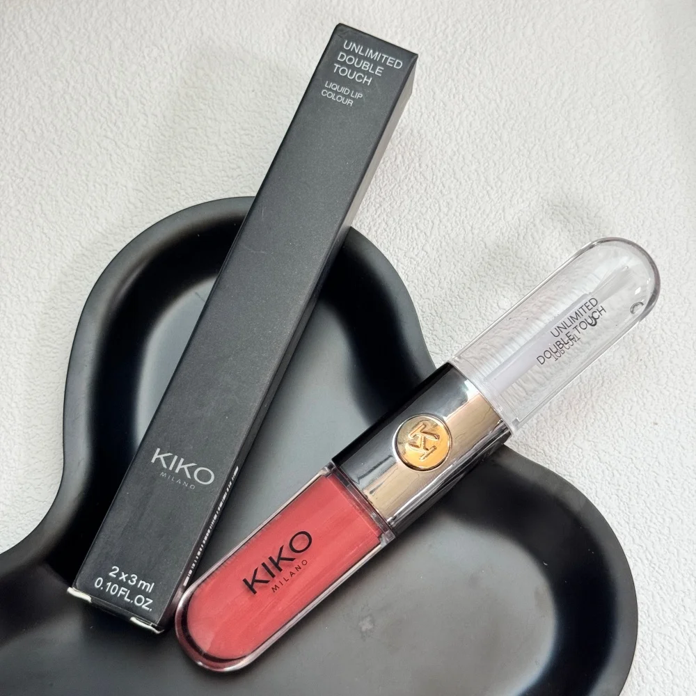 Kiko Milano Limited Edition Lippenstift mit doppelter Spitze, transparenter Spiegel, nicht verblassend, nicht klebend, Lipgloss, Make-up – Detail 11