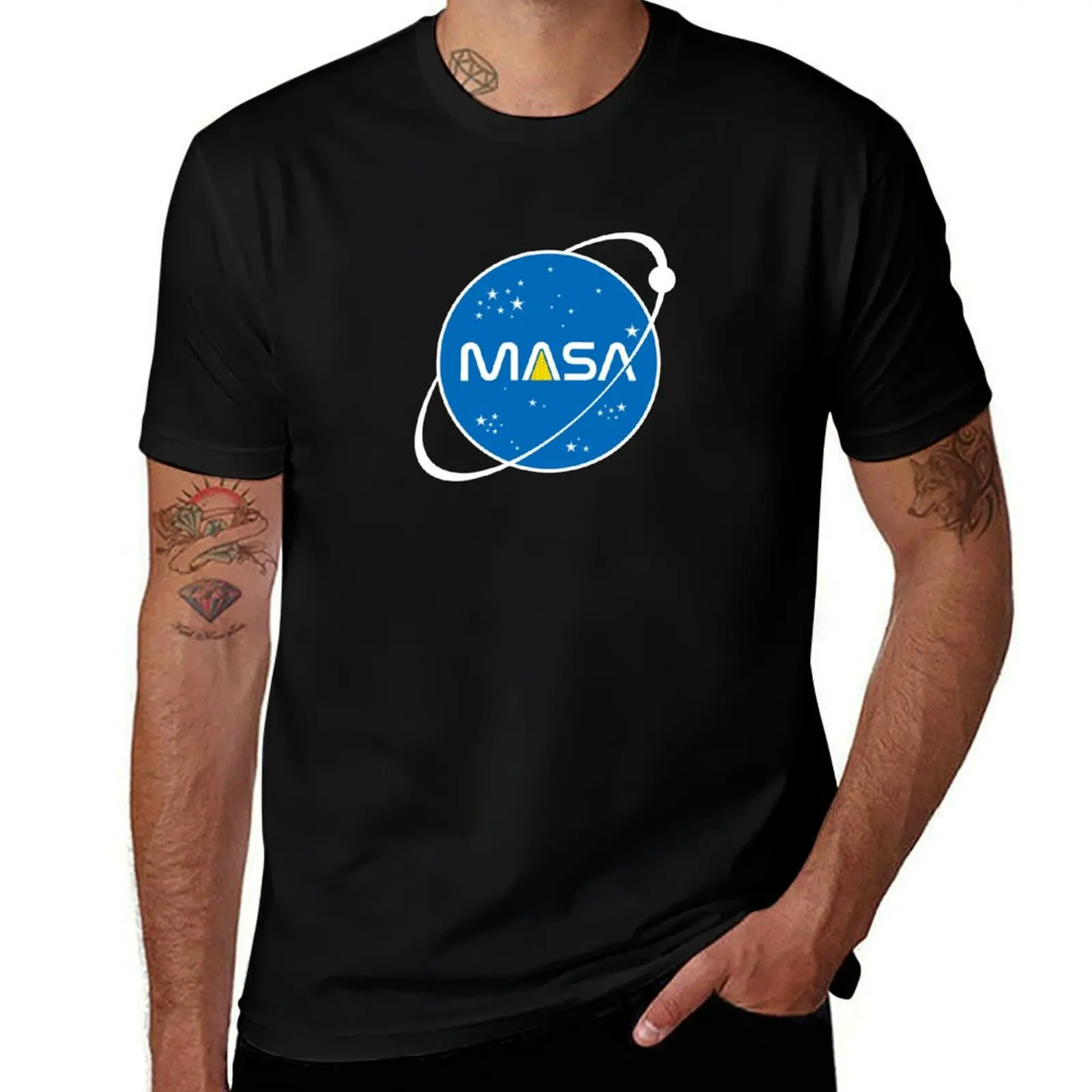 

t funny t T-Shirt MASA shirts cotton for shirts prints t men shirts with casual man