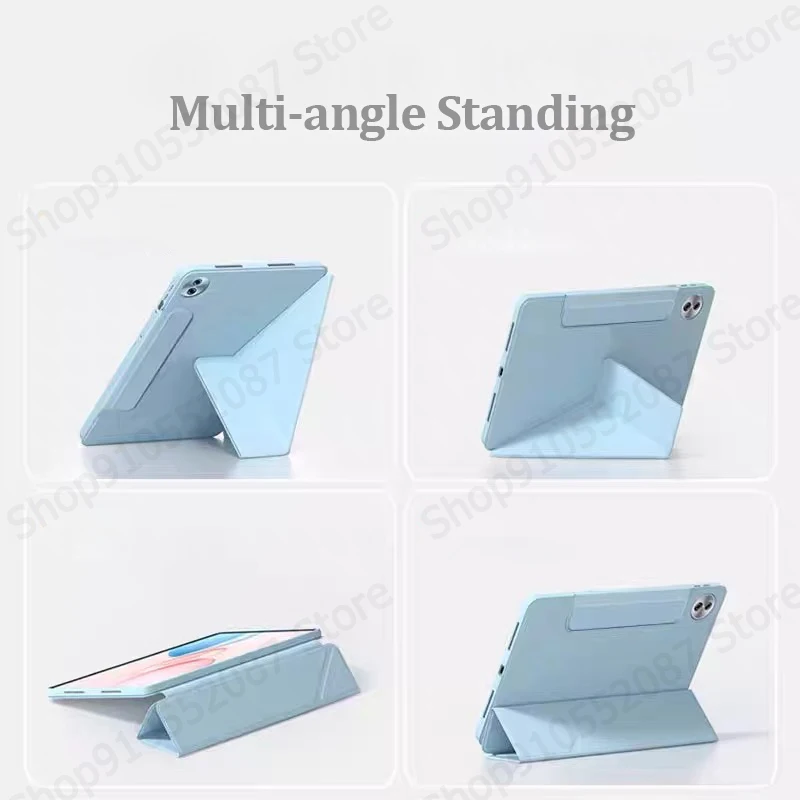 Etui na Honor Pad X9a, 11,5 cala, inteligentne składane etui ze skóry PU z funkcją podstawki i magnetycznym zamknięciem, pokrowiec na tablet Honor Pad X9a, model 2025 — zdjęcie produktu 6