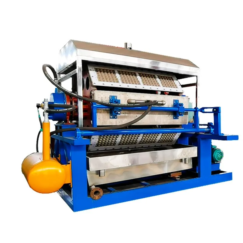 4000 automatic egg tray production line, high-speed egg tray making machine, large egg tray forming machine