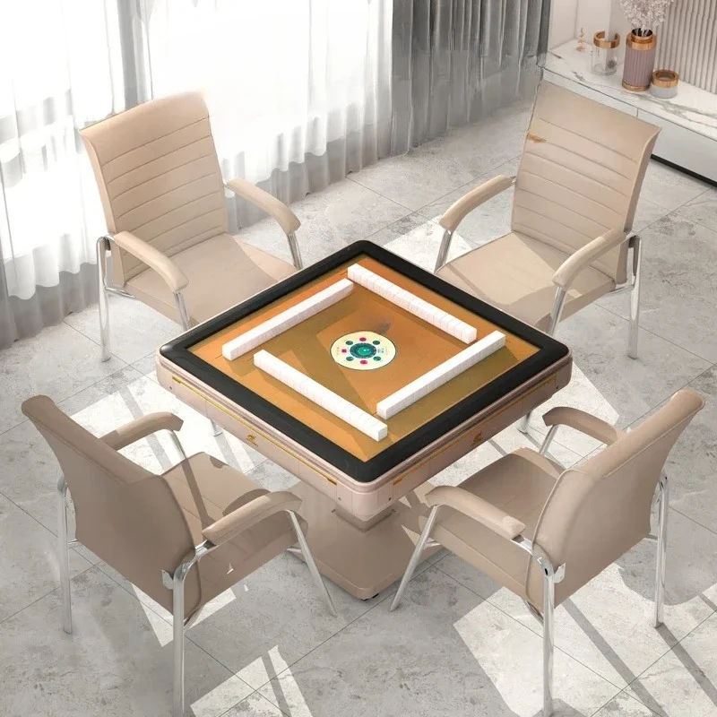 

ss newLarge Mahjong Mahjong Machine Automatic Sichuan Hemp Heating Folding Household Mute Mahjong Table Machine