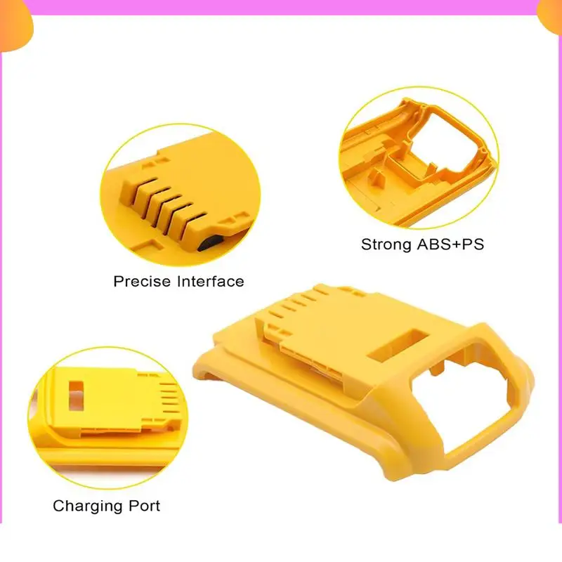 

A23P Battery Case Replacement , Battery Replacement Parts 18V/20V2.0Ah 3Ah 4.0Ah Battery Cover Shell, Repair Kit Part