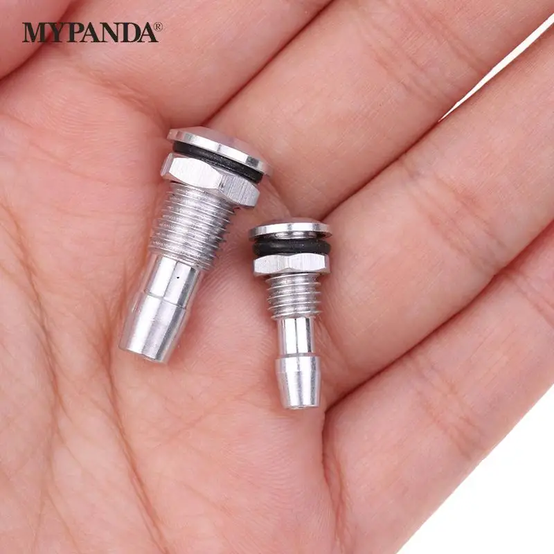 2 Pcs Aluminum Water Outlets Thread With O-ring Screws For RC Boat M6