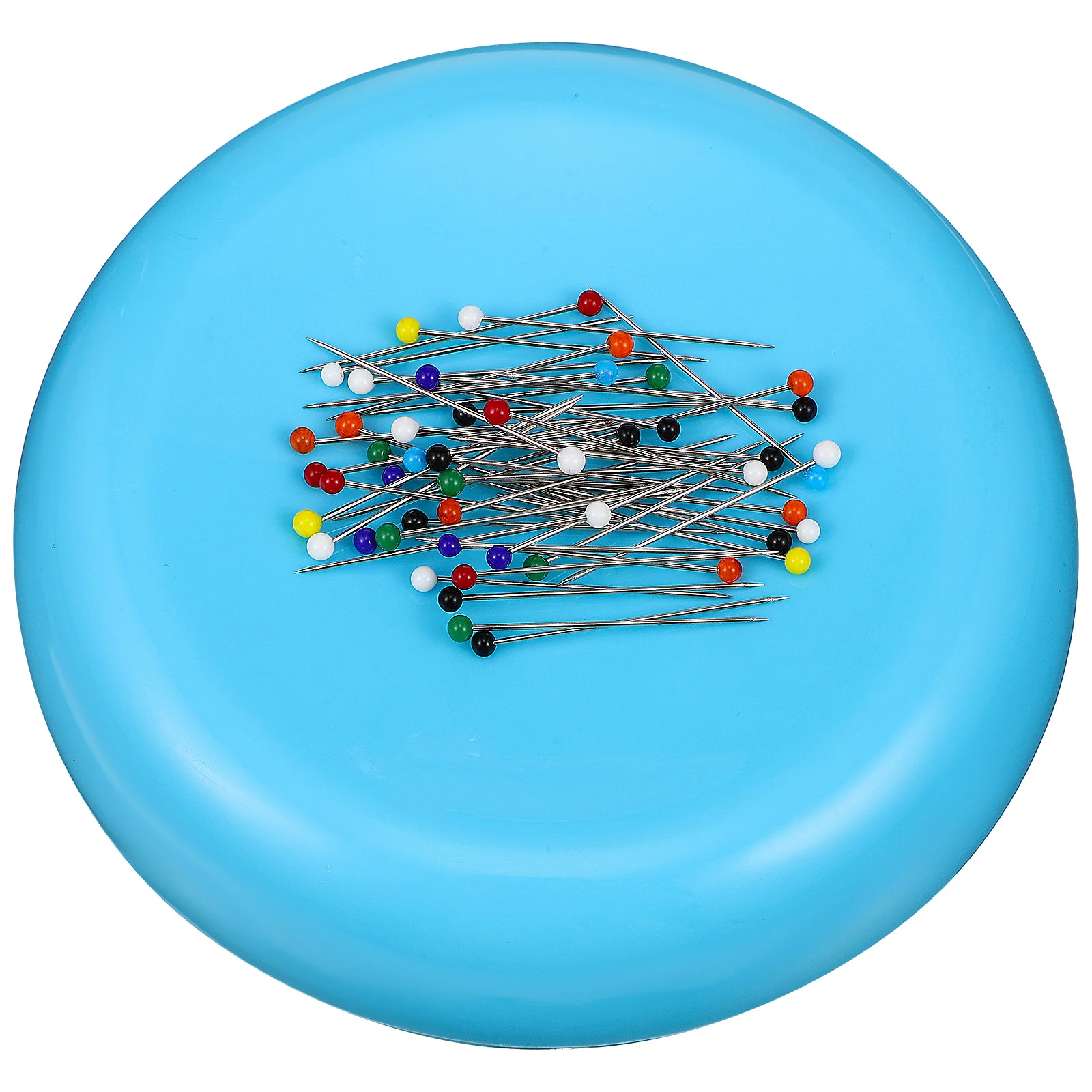 Magnetic Sewing Pin Cushion Storage Holder Brackets Needle Box Plastic Reusable for Dowels