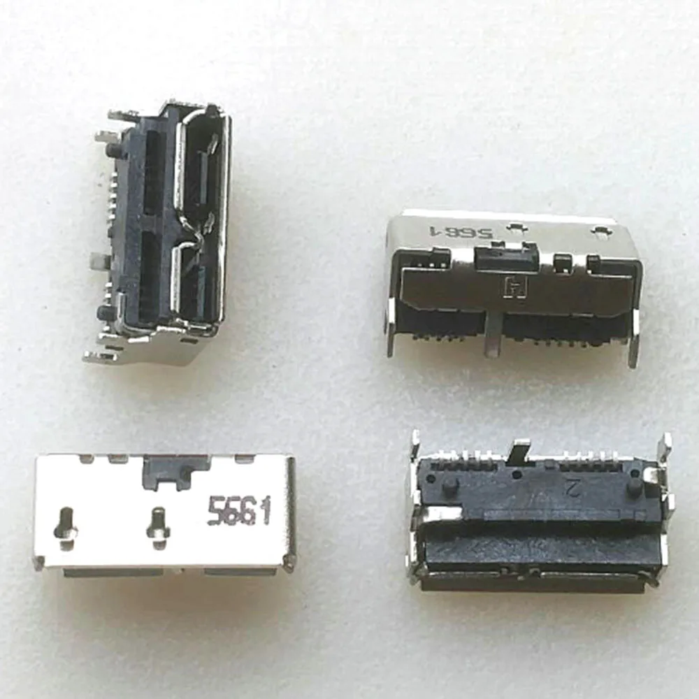 Przenośny port złącza interfejsu dysku twardego Micro USB 3.0 żeński do gniazda dysku twardego Samsung Toshiba H5,2 mm