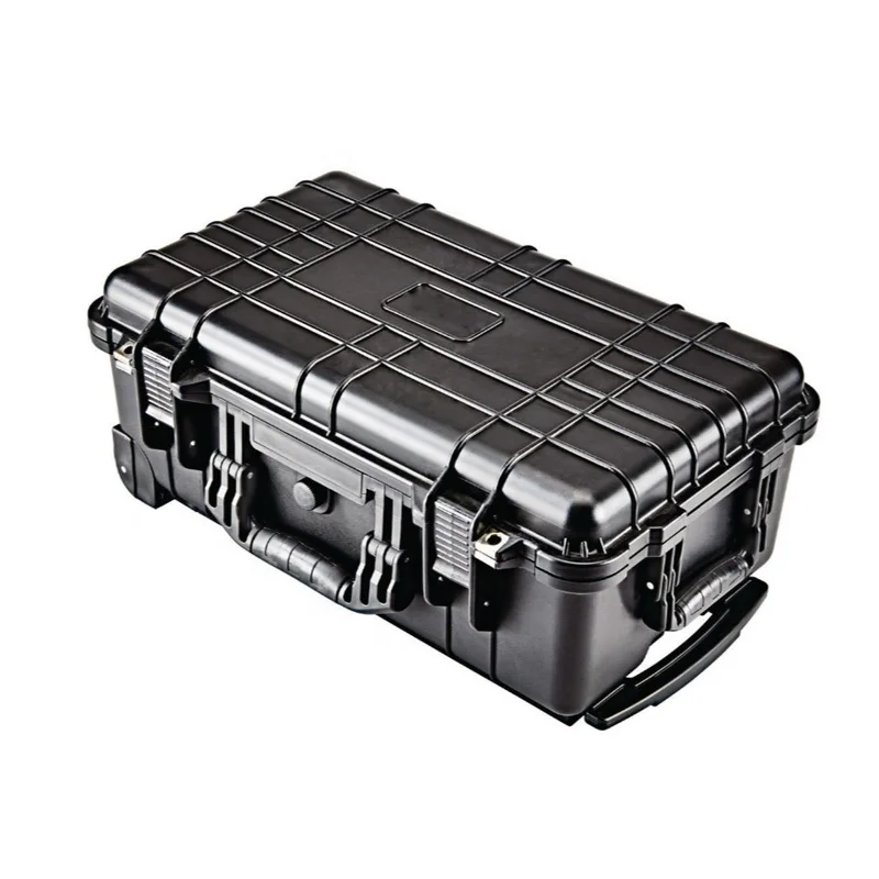 GD5015Large Waterproof Hard Carrying Plastic Custom Foam Weather Proof Protected Case Storage Box Tool Cases With Wheels