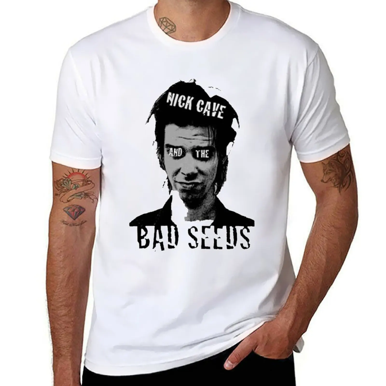 

classic black nick cave Essen T-Shirt t shirts for man graphic vintage t shirts for man cotton funny T-Shirt