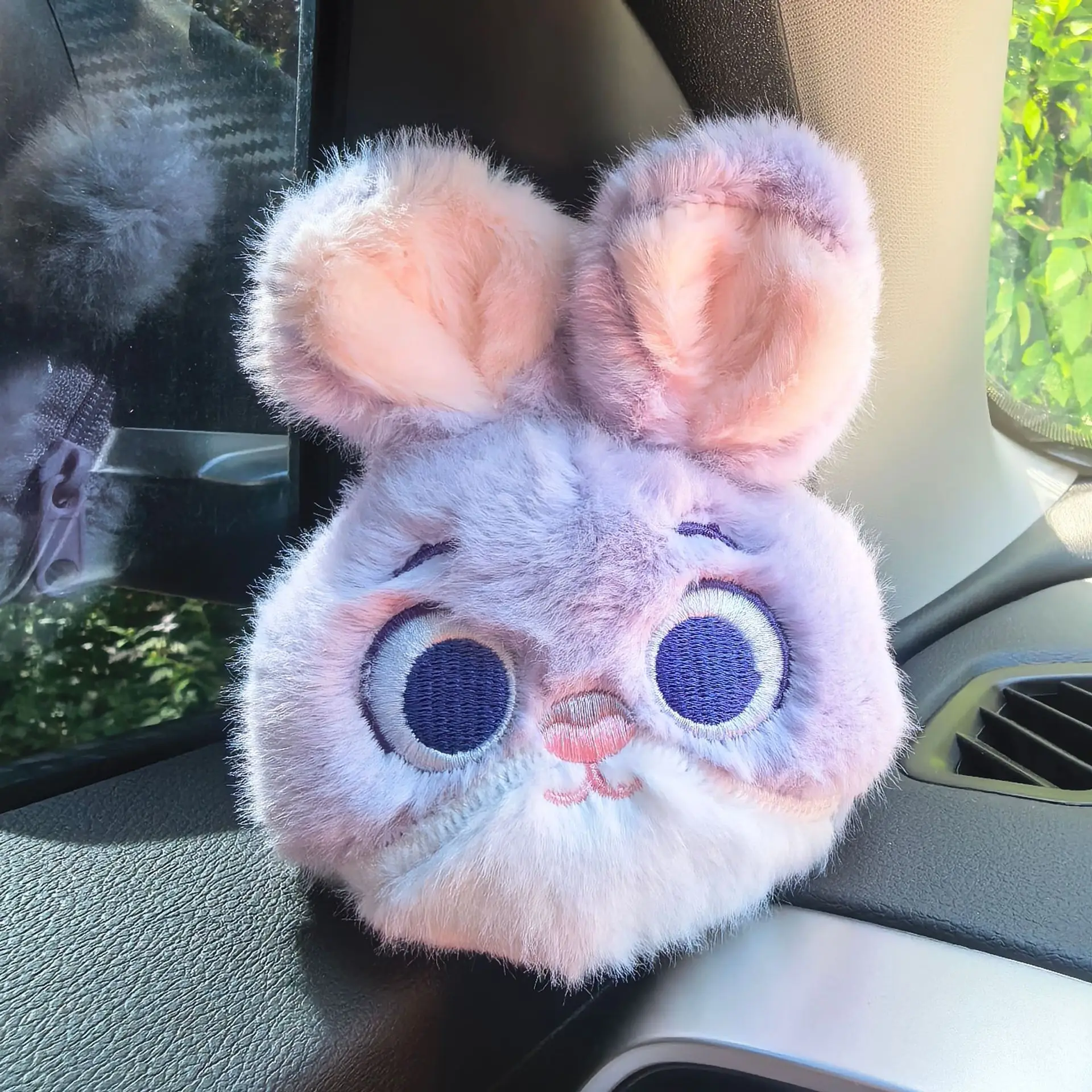 Disney Zootopia plush toys Nick Wilde Judith Laverne Hopps plush coin purse charm cartoon bag pendant birthday Christmas gift