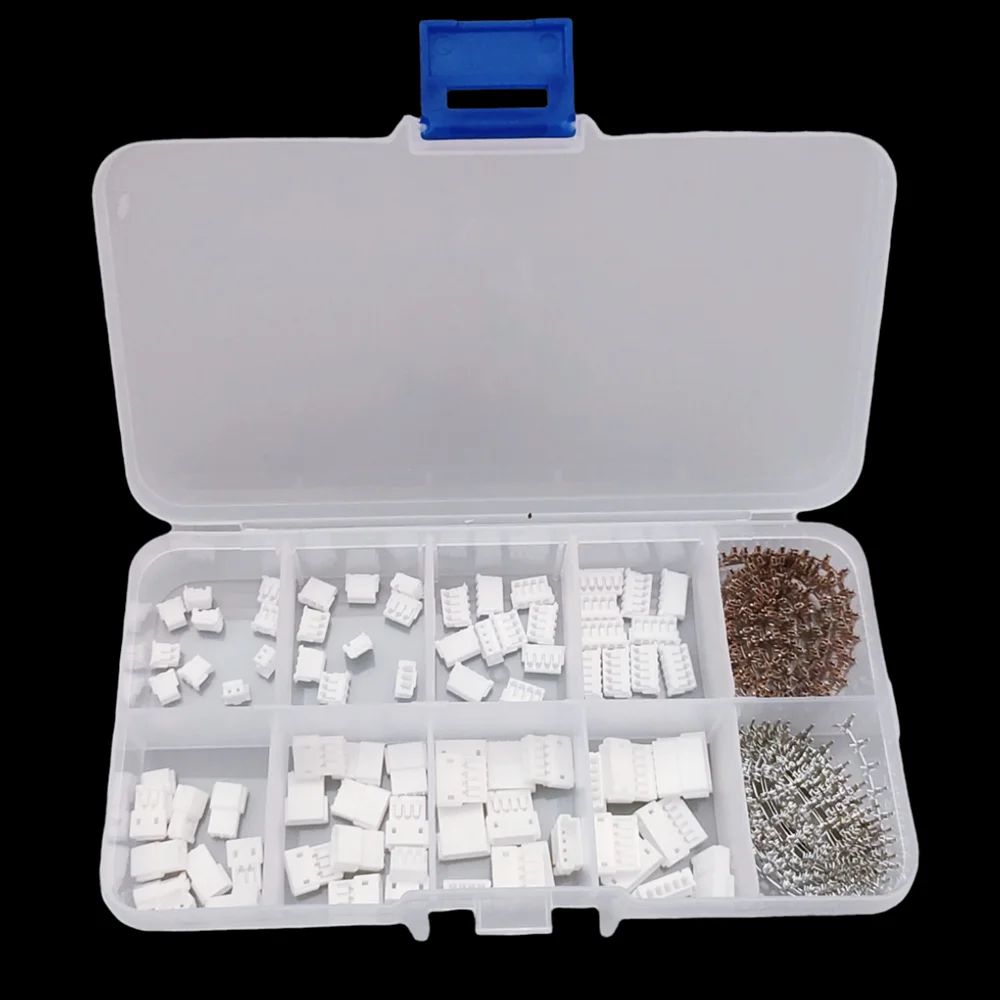 40 Sets/Box JST ZH1.5 1.5mm Pitch Terminal Kit - 2/3/4/5 Pin Male Female Plug Housing Header Wire Connectors