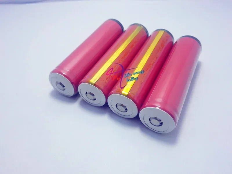 4pcs 100% New Original For Sanyo 18650 2600 Mah 3.7v Rechargeable Lithium Battery