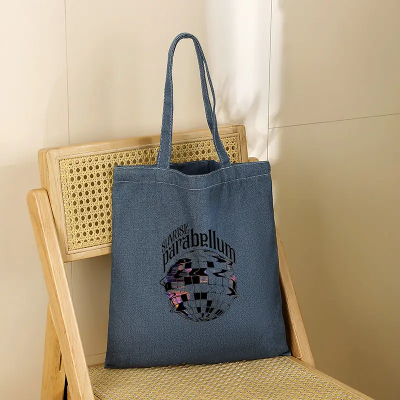 

Disco Elysium Women's Denim Tote Bag Large Capacity Shoulder Bag Outings Casual Travel Multi-functional Shipping Bags Fan Gift