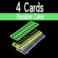 4 paradas aleatorias