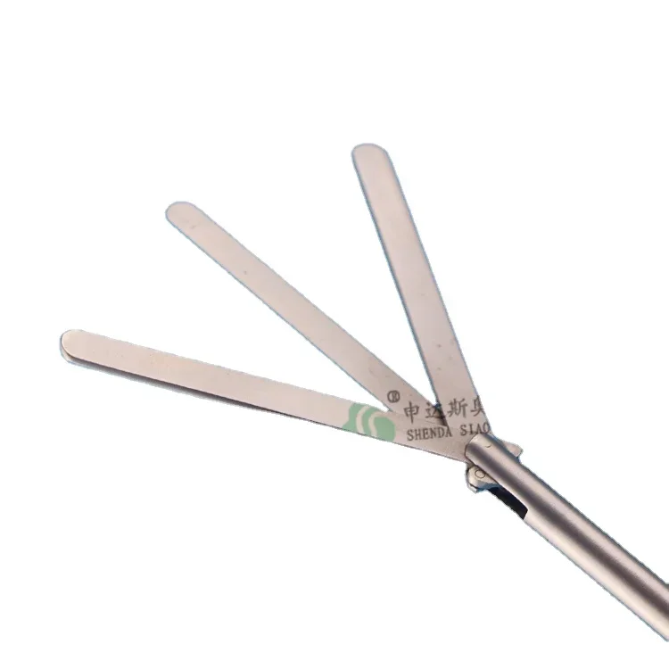 Fan-shaped Forceps THREE LEAVES Straight Medical Apparatus