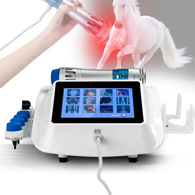 Portable Shock Wave Device Multi Animal Care Relieve Discomfort Equipment