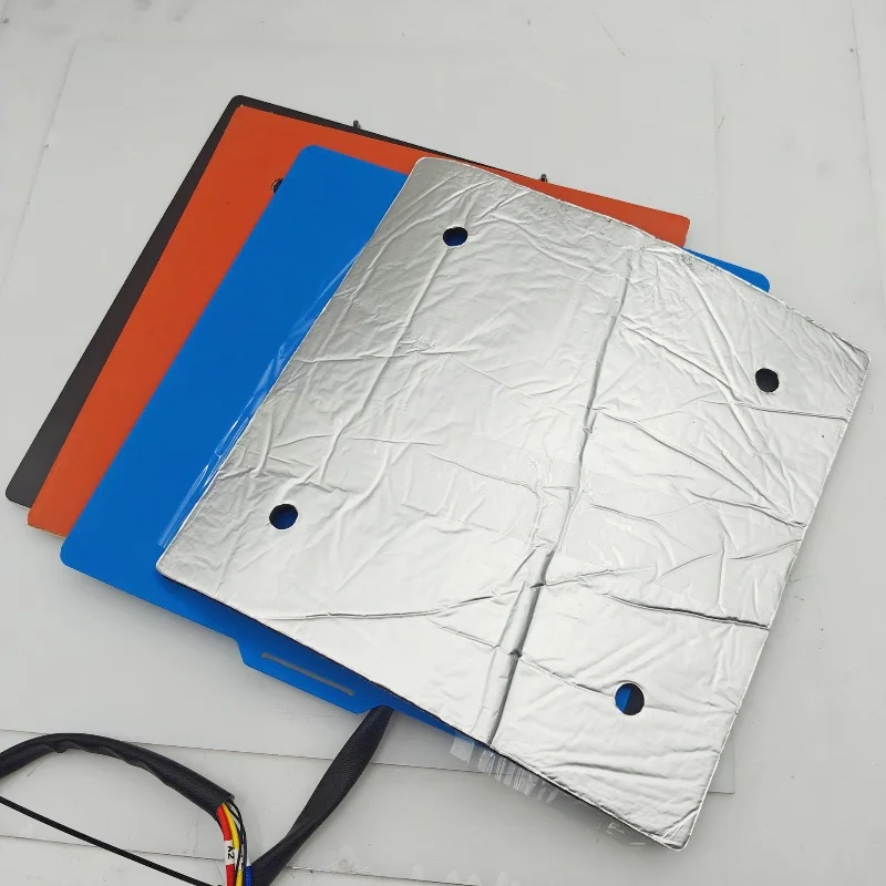 

Funssor Anycubic Kobra S1/ S1C 3D Printer 8mm Aluminum CNC Heat Bed Build Plate Upgrade Kit 110/220V Silicone Heater ThermalPad